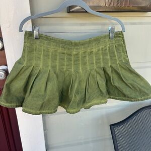 UO BDG Green and Khaki Skort